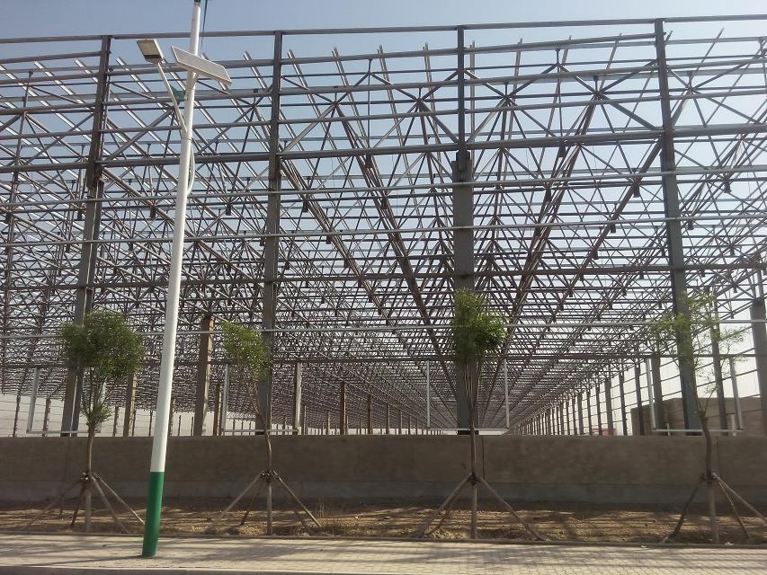 安徽汽车工业厂房网架